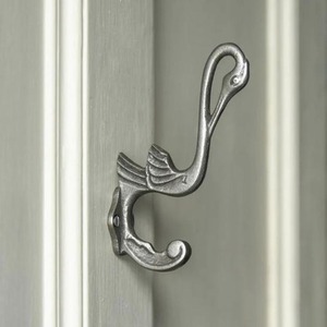 Antique Iron Wall <b>Hook</b> for Entryway Storage Heavy Duty Handmade Rustic <b>Coat</b> Hanging Organizer Rack - Product Image 2