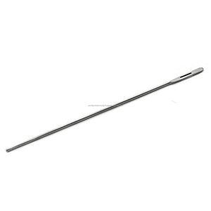 Agujas Veterinarias con Punta Redonda, Reutilizables, Duraderas, de Acero Inoxidable, Herramientas para Inyectar Vacunas a Animales, para Anestesia, 5 Piezas - Product Image 3
