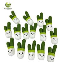 Porte-clés avocat en crochet fait main, motif animal, mignon, amigurumi, breloque de sac, en laine et coton, taille personnalisée, emballage carton – Vente chaude