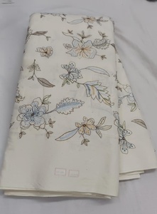 Tela de Algodón Puro con Bordado Floral Hakoba, 75 GSM, 44 Pulgadas de Ancho, Material de Bordado con Ojales para Vestidos de Boutique, 10 Metros - Product Image 2