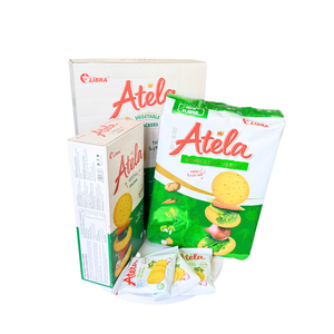 ATELA Biscuits aux légumes croustillants 228g Usine OEM - Product Image 3