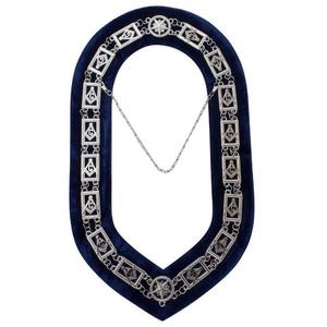 Wholesale Price Gold and Silver Jewel Masonic Degree Chain Collars Regalia <b>Sew</b>-On Embroidered Badges - Product Image 1