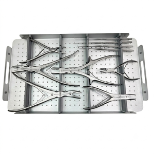 Ensemble d'instruments de chirurgie de la colonne lombaire avec boîte de stérilisation, instruments chirurgicaux orthopédiques pour la colonne vertébrale, réutilisables et autoclavables - Product Image 3
