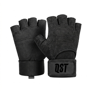 Premium Spandex Weightlifting <b>Gloves</b> Unisex Half Finger Gym <b>Training</b> <b>Gloves</b> Padded Palm Wrist Support Custom Logo - Product Image 6