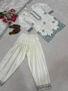 Best Quality Ramdev Trading Indian Traditional Ladies' Wedding Diwali Party Wear Modern Style Quick Dry Kurta/<b>Kurti</b> - Product Image 5