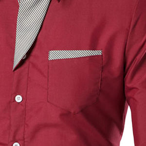 Camisa de vestir transpirable para hombre, totalmente personalizada, nueva moda, superventas, calidad premium, a precio asequible. - Product Image 5