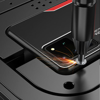 Étui de téléphone arrière en métal antichoc à la mode pour Xiaomi Mi 11 12 13 14 Pro ultra Lite Redmi Note 14 13 12 11 Pro + étui Poco X5
