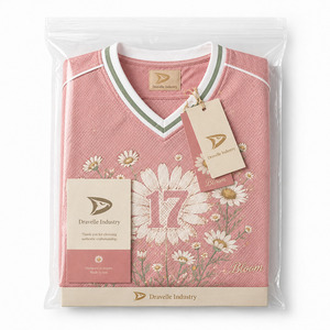 เสื้อเจอร์ซีย์กีฬาตาข่ายขนาดใหญ่พิเศษสำหรับผู้ชาย สไตล์ Y2K ย้อนยุค ลายดอกเดซี่สีชมพูอมเทา ผ้าโพลีเอสเตอร์ระบายอากาศได้ดี - Product Image 5