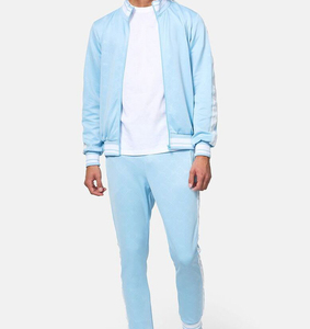 Conjunto Deportivo Personalizado para Hombre, Chaqueta y Pantalones Deportivos Transpirables para Correr, Trotar, Entrenamiento, Ropa Deportiva Activa, Fabricante OEM - Product Image 3