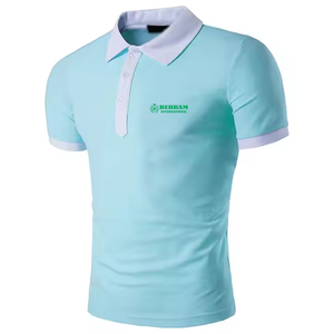 <span class=keywords><strong>Polo</strong></span> da uomo in cotone 100% tinta unita, nuovo design, personalizzabile con logo, traspirante, lavorato a maglia, anti-pilling, bestseller - Product Image 4