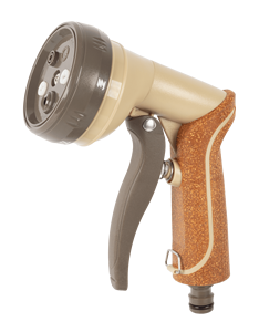 Pistola de riego frontal con clip de bloqueo, boquilla de manguera, chorro turbo de vórtice patentado antifatiga para barrido. - Product Image 1