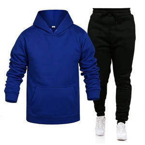 ชุดวอร์มผู้ชายไซส์ใหญ่ พิมพ์ลายโพลีเอสเตอร์/ไนลอน ชุดจ็อกเกอร์สั่งทำ แบรนด์ส่วนตัว ชุดออกกำลังกายแบบเรียบ ชุดฮู้ดดี้ผู้ชาย - Product Image 3