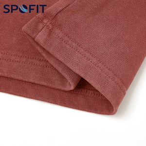 Shorts de sport délavés au soleil avec logo personnalisé, shorts délavés de haute qualité pour hommes, shorts délavés à l'acide pour garçons - Product Image 4