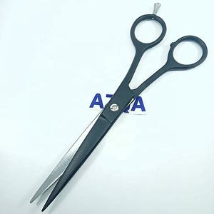 Vente en gros Ciseaux de barbier enduits de noir avec bords tranchants Poignée ergonomique pour la coupe de cheveux en salon et à la maison - Product Image 5