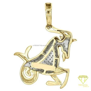 Colgante de Gallo de Dibujos Animados con Incrustaciones de Diamantes de Moissanita, Elaborado en Plata de Ley 925 - Product Image 5