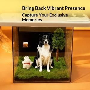 Boîte de projection holographique 3D personnalisée pour animaux de compagnie, affichage vidéo numérique pour chiens et chats, cadeau commémoratif - Product Image 1