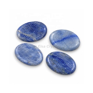 Piedra de la Suerte de Fluorita Multicolor a Granel para Bolsillo, Cristal Curativo Natural Pulido, Venta al por Mayor Directa de Fábrica, Exportador - Product Image 4