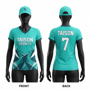 Camiseta de Voleibol Unisex Premium de 240 GSM, Tejido de Poliéster Transpirable, Antibacterial y que Absorbe la Humedad, Color Rosa Polvoriento con Ribete Gris, Personalizable - Product Image 1