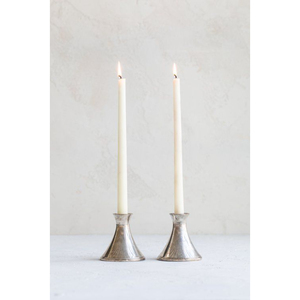 <b>Twisted</b> Brass Candlesticks <b>Candle</b> Holders Elegant Home Decor Accent For Taper Or Pillar <b>Candles</b> For Living Room Accent - Product Image 2
