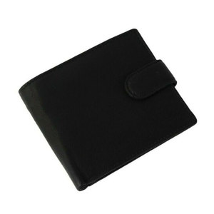Portefeuille en cuir véritable de luxe avec logo personnalisé pour homme, portefeuille fin à double pli, couleur et taille personnalisées, cuir de vachette de haute qualité, en gros - Product Image 1