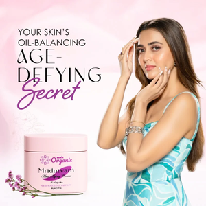 Crema Antiedad Mridutvam para Piel Grasa, Control de Grasa, Reducción de Poros y Luminosidad Juvenil - Product Image 1