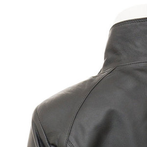 Veste en cuir véritable pour femmes, style motard, vente en gros, fabricant OEM, veste de motard en cuir de vachette personnalisée pour femmes, tendance - Product Image 2