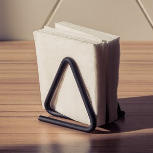 Modern Metal Triangular Napkin Holder Free <b>Standing</b> Decorative Tablepiece - Product Image 2