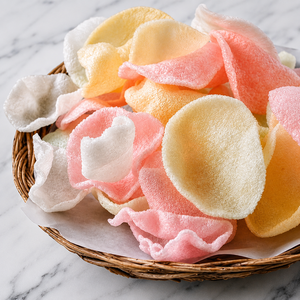 กุ้งอบกรอบ/ขนมกุ้งแห้ง/ขนมทะเลหลากสีจากเวียดนาม/คุณอลีนา - Product Image 1
