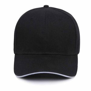 Gorra de Béisbol de Algodón de 6 Paneles al por Mayor con Logotipo Bordado e Impresión, Protección Solar para Exteriores, Visera Tipo Sándwich, Gorra Deportiva con OEM ODM - Product Image 1