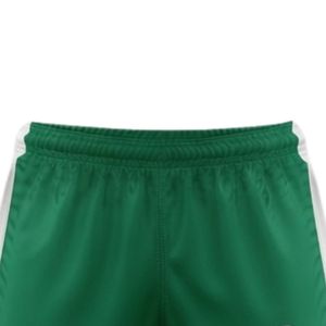 Pantalones Cortos de Lacrosse Unisex Verdes y Blancos, de Poliéster, Ajuste Atlético, Ropa Deportiva, Uniforme de Equipo, Ropa para Entrenamiento y Juego - Product Image 3