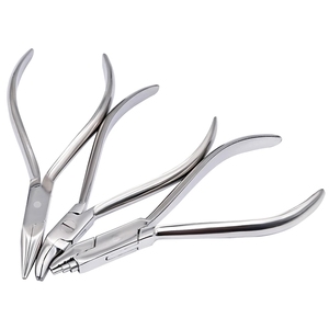 Forceps dentaires chirurgicaux pour extraction, pinces argentées, instrument manuel de retrait de dents, classe I - Product Image 3