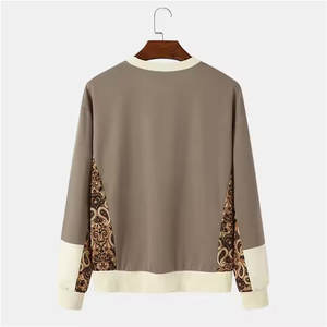 Sudadera de Otoño para Hombre, Tendencia Actual, Totalmente Personalizable, Ligera, de Forro Polar Ecológico, Duradera, Fácil de Usar, Cómoda, Mezcla de Algodón - Product Image 2