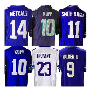 Jersey Deportivo de Fútbol Americano Sublimado de Primera Calidad, Logotipo Personalizado, Poliéster, Cómodo, Ropa de Rugby, Camisetas de Fútbol - Product Image 2