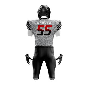 Uniforme de Fútbol Americano Personalizado de Alta Calidad 2026, Uniforme para Adultos de Dos Tonos con Mangas Cortas y Diseño de Equipo Sublimado - Product Image 2