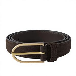 Wholesale Price <b>Men's</b> Casual Cow Hide Steel Buckle Eco-Friendly Waterproof <b>Belt</b> Custom Logo Print Finest Quality Fashionable - Product Image 2
