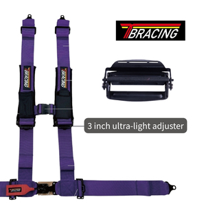 Tuning Shop Supply ADB 02 Réglateur de ceinture de sécurité en acier S50C ultra-léger de 3 pouces, Pièces de harnais de course, Usine OEM ODM de Taïwan certifiée ISO9001 - Product Image 2
