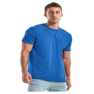 Best Selling <b>Men's</b> O-Neck Short Sleeve T-<b>Shirt</b> Summer Comfortable 100% Cotton Single Jersey Bangladesh Factory Solid Plus Size - Product Image 1