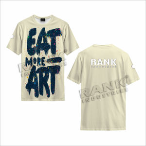 ผู้ผลิตจากปากีสถาน เสื้อยืดผู้ชายพิมพ์ลายคุณภาพสูง ผ้าฝ้าย 100% ขายดี ทรงหลวม ดีไซน์ใหม่ - Product Image 4