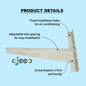 Soporte de pared para aire acondicionado de larga duración, soporte de acero premium para aire acondicionado, diseño moderno de un exportador de la India al mejor precio. - Product Image 3