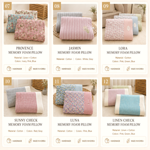 Korean <b>Memory</b> <b>Foam</b> Pillow Ergonomic Contour Cervical Neck Support Pillow Hypoallergenic Washable for Side and Back Sleepers - Product Image 5