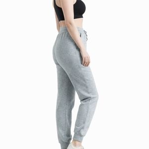 Pantalones Deportivos de Color Sólido para Mujer, Pantalones Casuales con Cintura Elástica, Ropa Casual, Ajuste Cómodo, Estilo Informal, Pantalones Deportivos para Uso Diario - Product Image 3