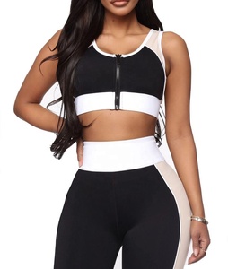 Conjunto de Yoga para Mujer de 2 Piezas, Ecológico, de Secado Rápido, Transpirable, Tejido Elástico, Ropa Deportiva, Ropa de Gimnasio, Ropa Deportiva Cómoda - Product Image 4