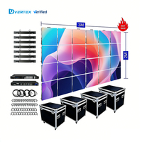 500*500mm LED-Schrank Wasserdichtes LED-Videowand-Panel P2.9 P3.91 Mietbare Outdoor-Konzertbühnen-LED-Anzeigetafel