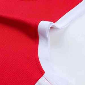 Ensemble Maillot et Short de Basketball Personnalisé Rouge Sans Manches Respirant pour Équipe – Vente en Gros - Product Image 4