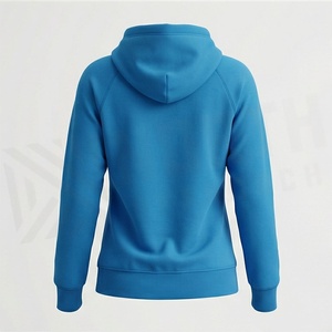Sweat-shirt à capuche pour femme de qualité supérieure, respirant, style streetwear basique, vêtement de mode, couleur personnalisable, vente en gros - Product Image 2