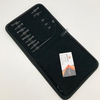 Pince à micro-perles professionnelle noire mate en acier inoxydable de qualité chirurgicale, outil multi-usages pour extensions capillaires