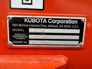 Cargadora de Dirección Deslizante Kubota Usada, Modelo SSV75, Disponible en Stock, Comprar Ahora - Product Image 3