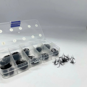 Ventiladores de Volumen Premade Ultra Rápidos de Longitud Mixta Hechos a Mano Más Vendidos 8-25mm 3D-20D 500 1000 Fans Ventiladores Sueltos Premade al por Mayor - Product Image 1