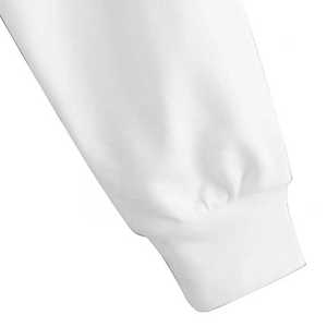 Haut court à capuche en coton tricoté 100 % pour femme, noir, élégant, pour l'entraînement et la gym, impression personnalisée, respirant, logo personnalisé - Product Image 2