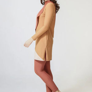 Traje de Baño Burkini Modesto de 3 Piezas para Mujer, Ropa Deportiva de Secado Rápido de Spandex y Poliéster para Actividades al Aire Libre - Product Image 4